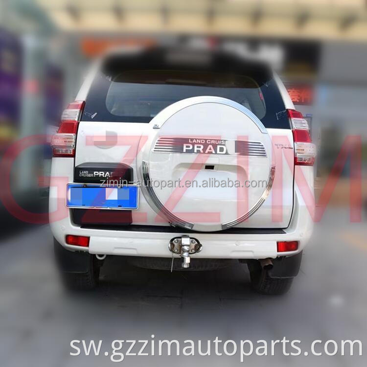 Ubunifu wa Mashariki ya Kati Vipuri Jalada la SUV Outsement Abssory ABS Spare Gurudumu la Kufunika Kit mlango wa nyuma kwa pr*kufanya 2010-2021